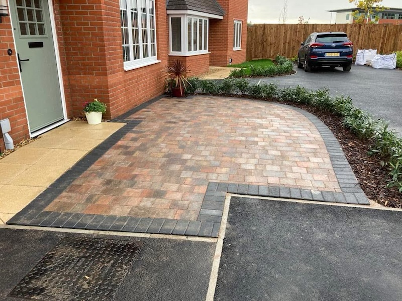 New block paving driveway in Telford