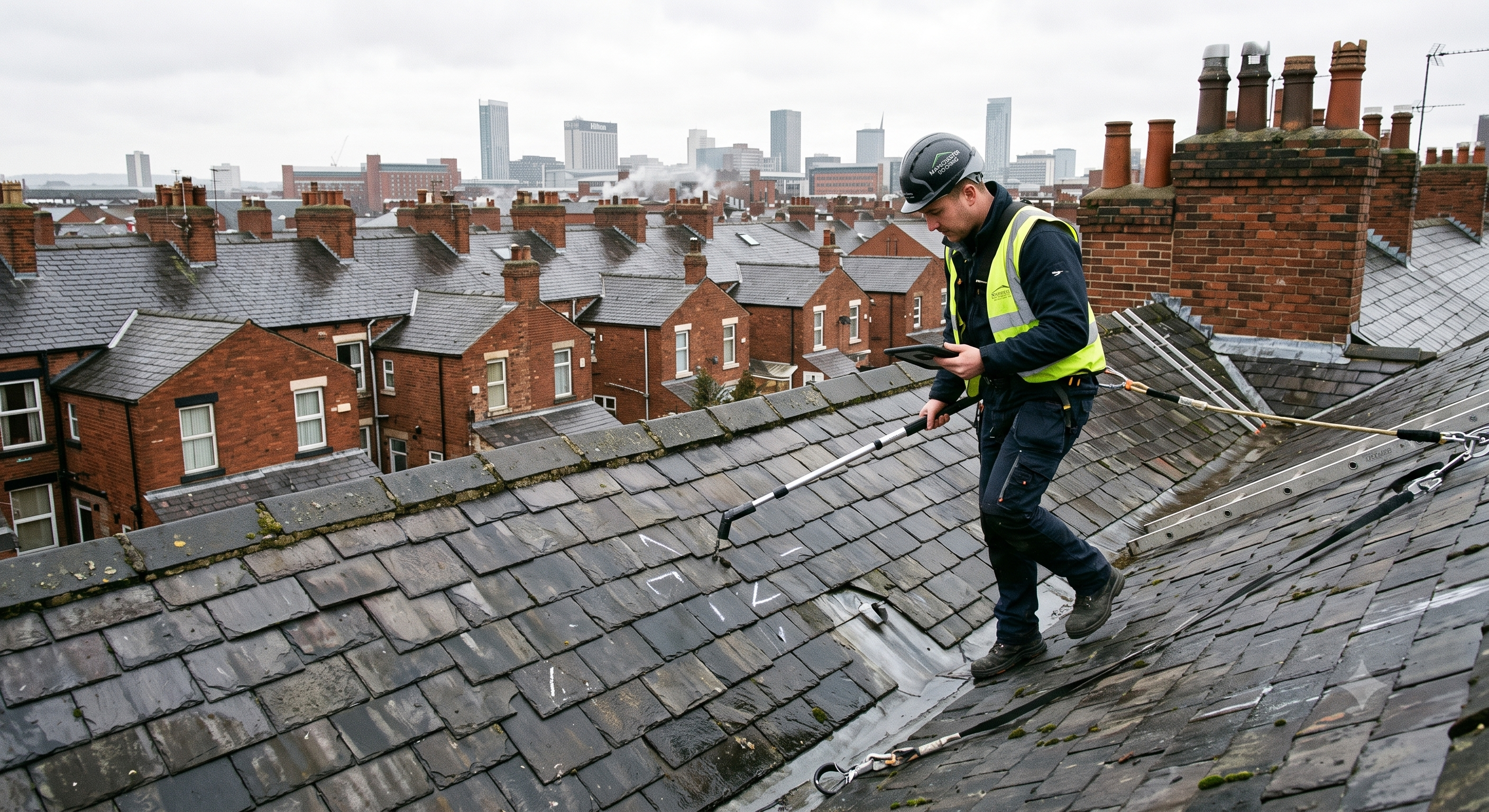 Roof Repairs by Town & Country Driveway Contractors in Shropshire